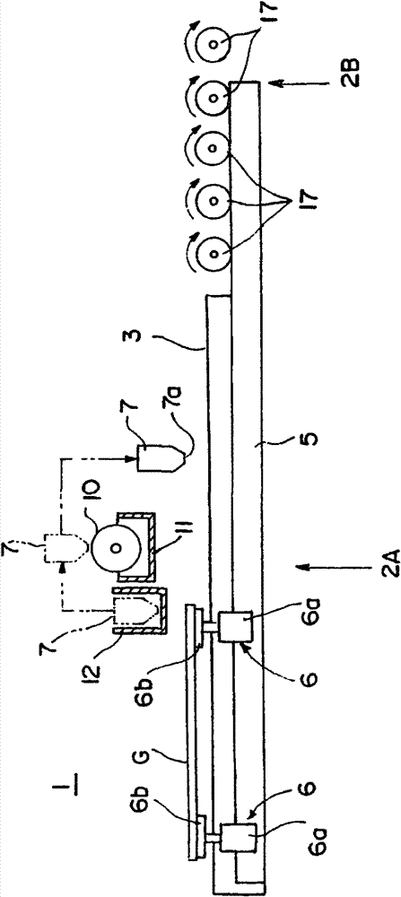 Substrate transfer apparatus and substrate transfer method