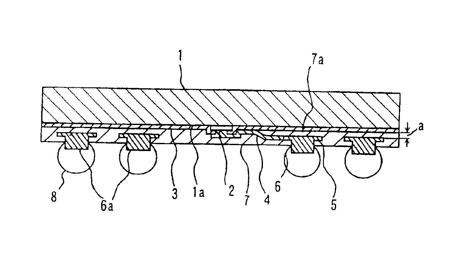 Semiconductor device provided with rewiring layer