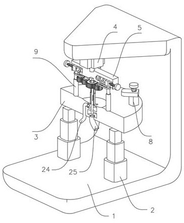 Multifunctional processing equipment for ship shafting flange