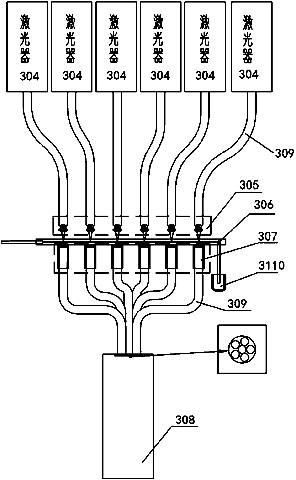 Sample crystal particle detection system and method