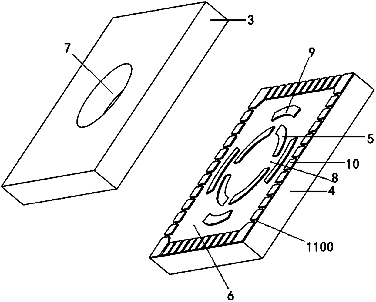 Sample crystal particle detection system and method