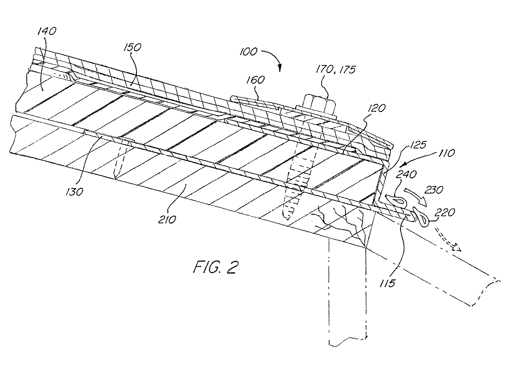 Fascia cap for roof