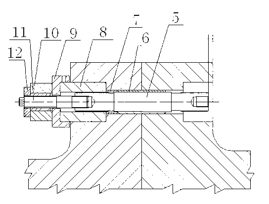 Coupler connecting structure applicable to switching of backpressure rotors of low-pressure cylinder