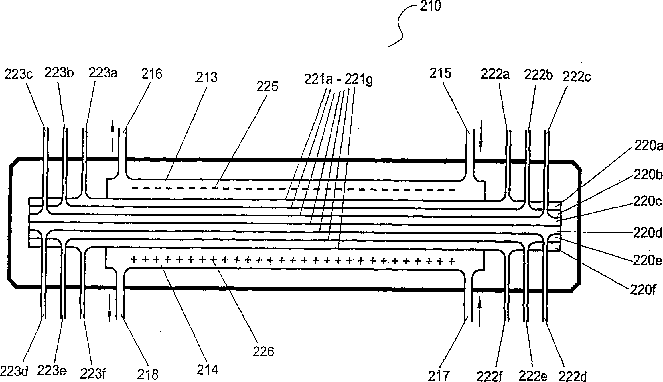 Multi-port separation apparatus and method