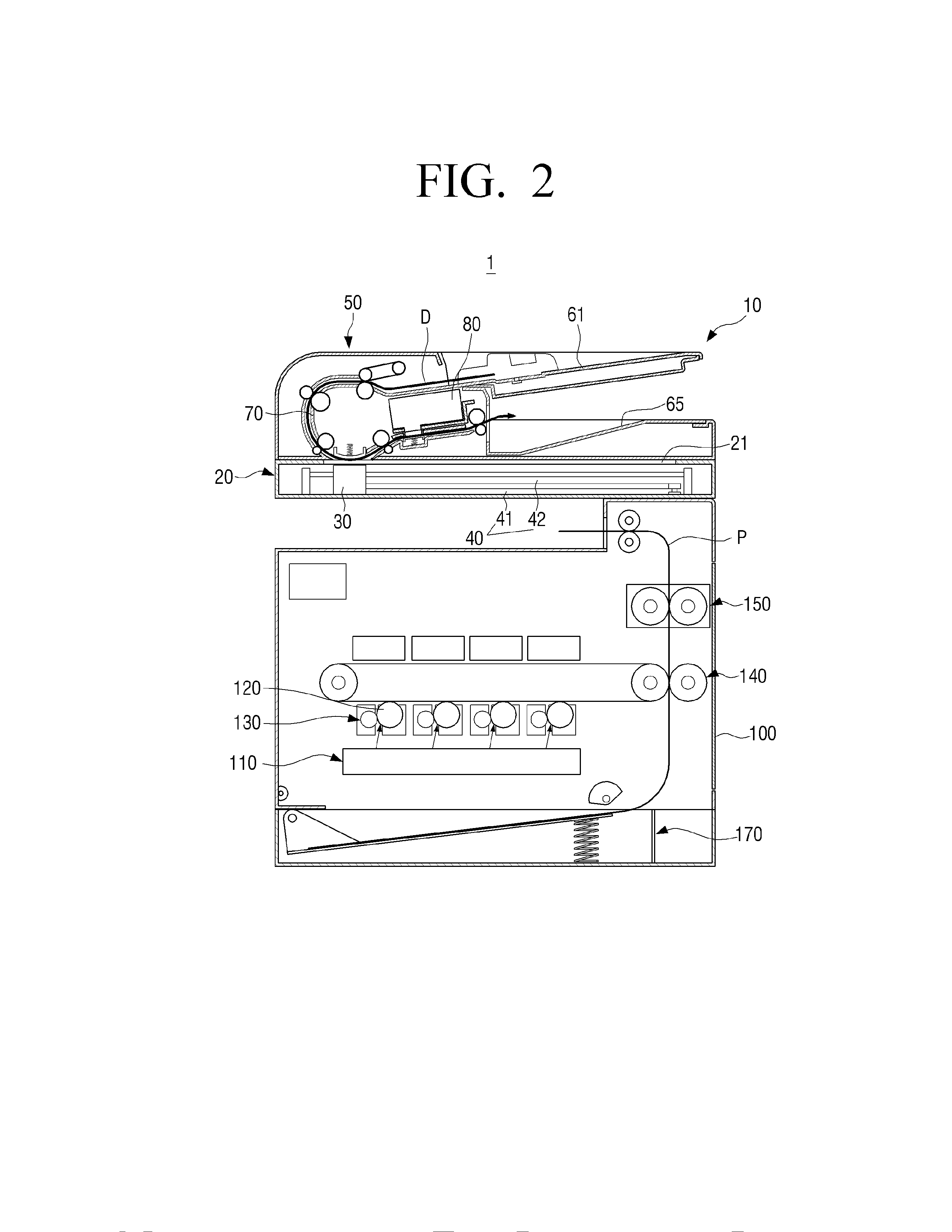 Duplex scanning apparatus and image forming apparatus having the same
