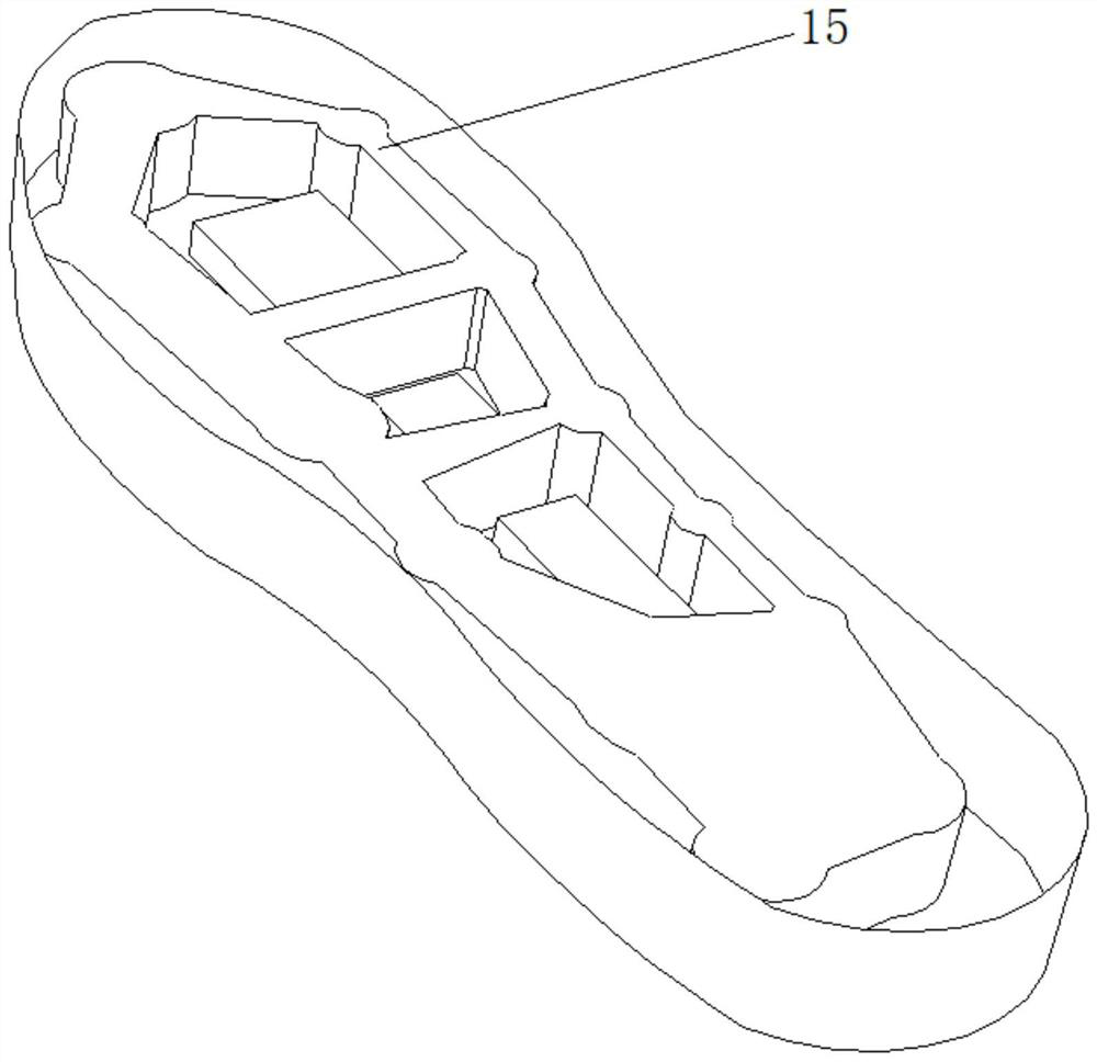 Micro-current foot massage insole and manufacturing method thereof
