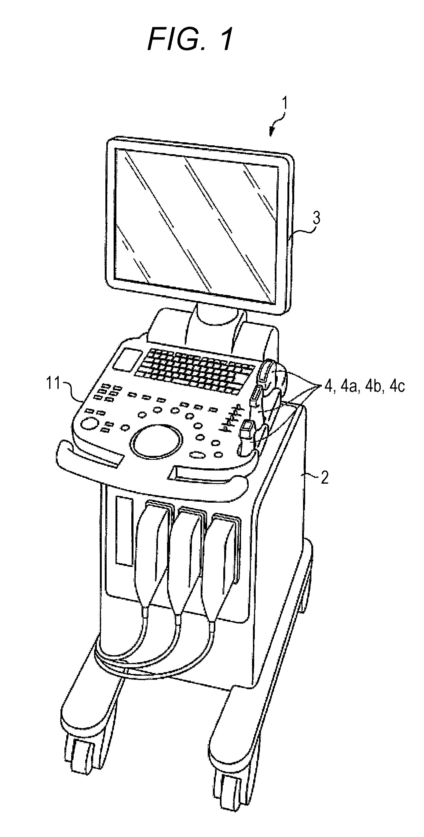 Ultrasonic image diagnostic device, ultrasonic image processing method, and ultrasonic image processing program