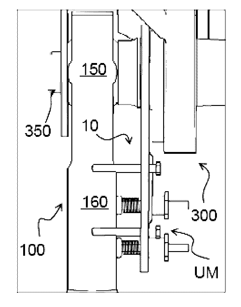 Pushing device, moving mechanism and aircraft