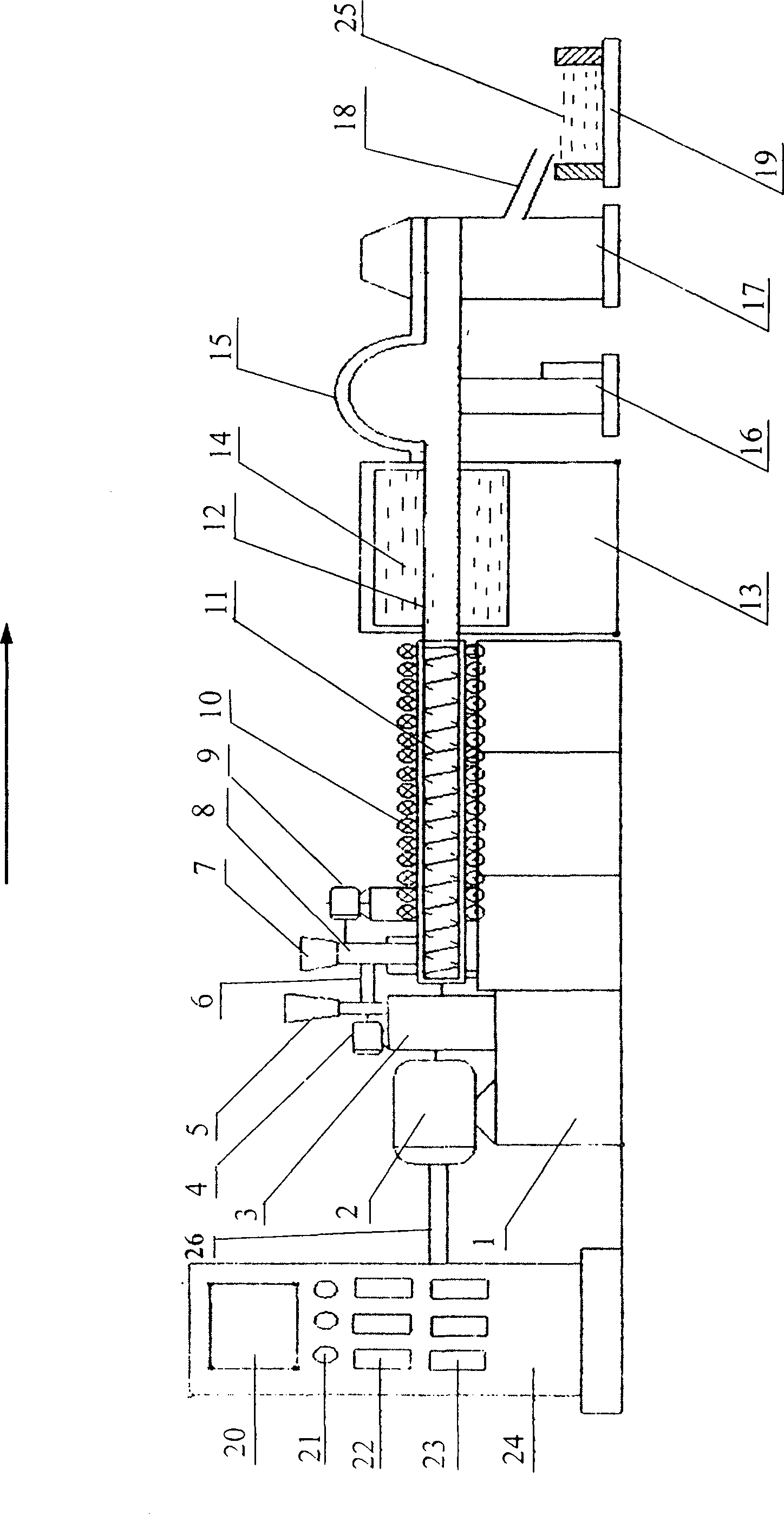 Directional arrangement method for nickel-supported multi-walled carbon nanotubes