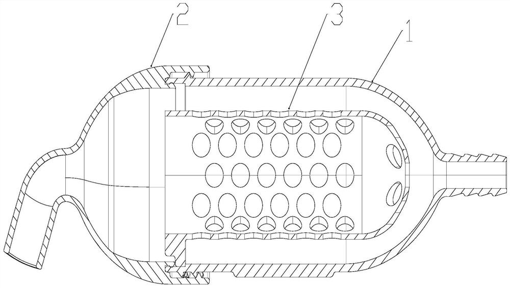 Medical suction filter