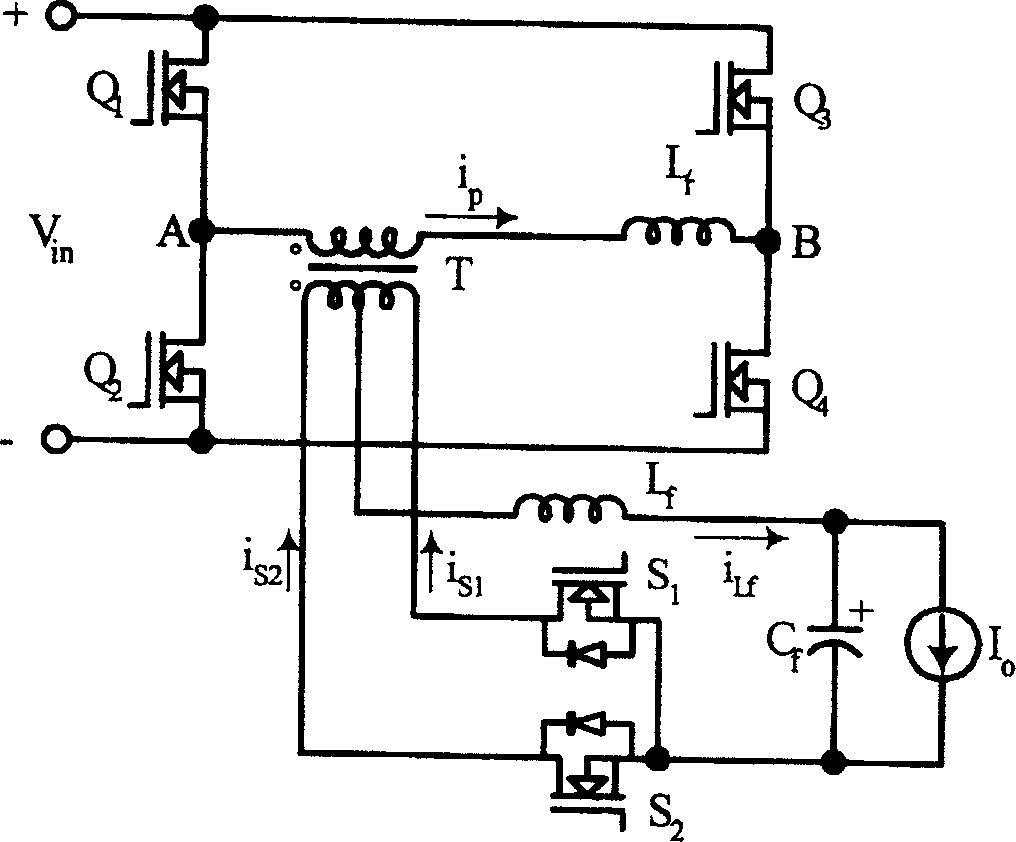 Switching type power convertor and its synchronous rectifier control method