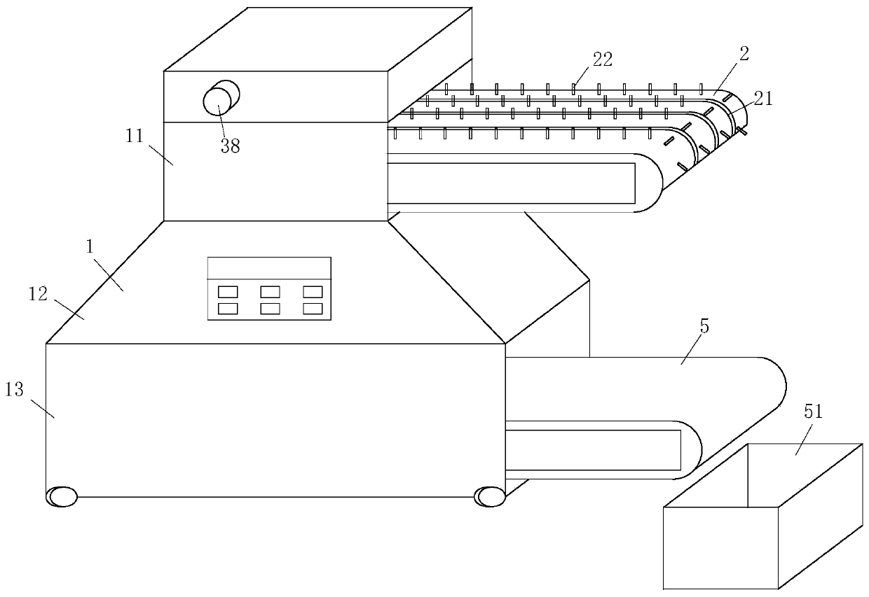 A low speed shredder