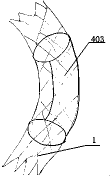 Novel split intracranial covered stent system and use method thereof