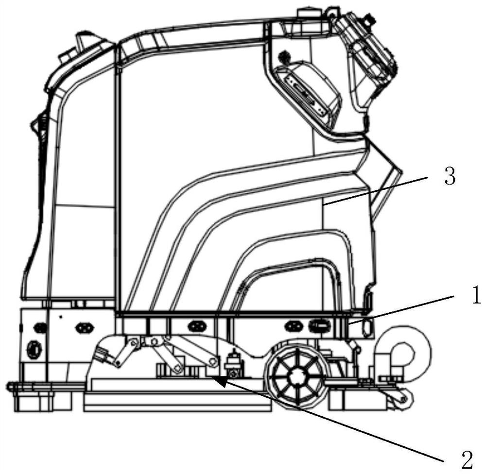 Cleaning robot and cleaning assembly thereof, and adjusting method of cleaning assembly