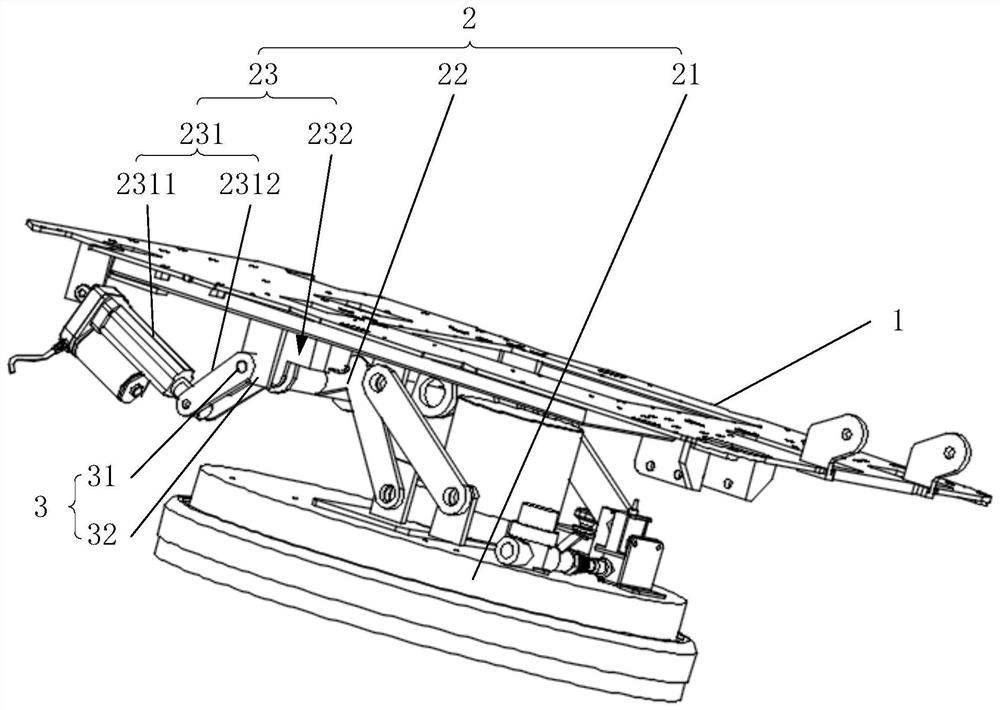 Cleaning robot and cleaning assembly thereof, and adjusting method of cleaning assembly