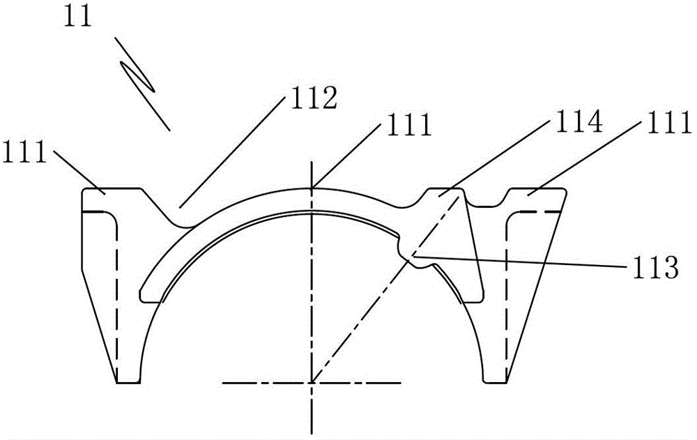 Positioning and coupling structure of suspension and trailer axle