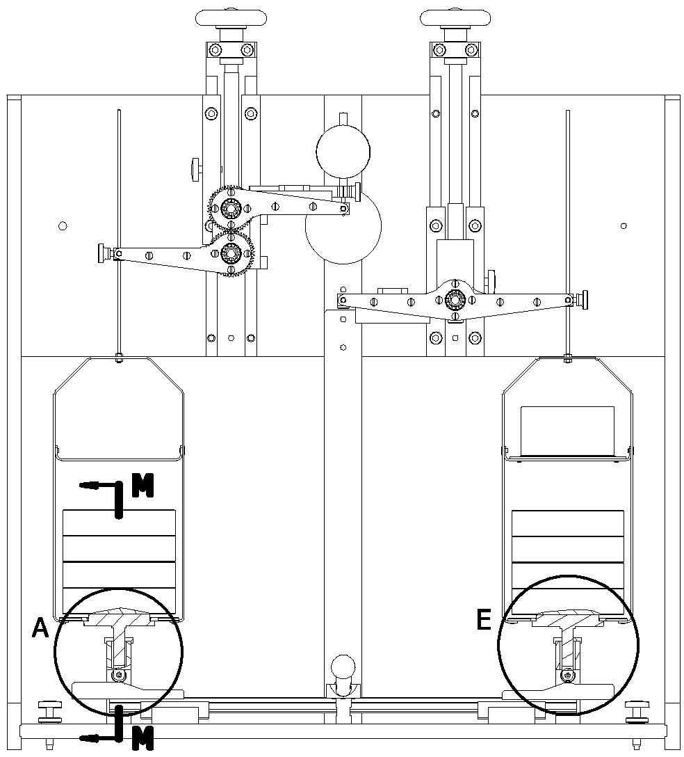 Weight loading control mechanism