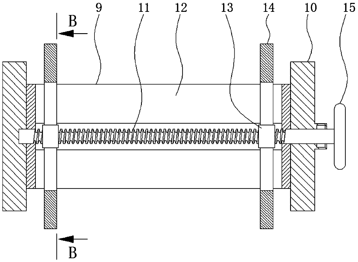 Textile stretching device based on eccentric rotation