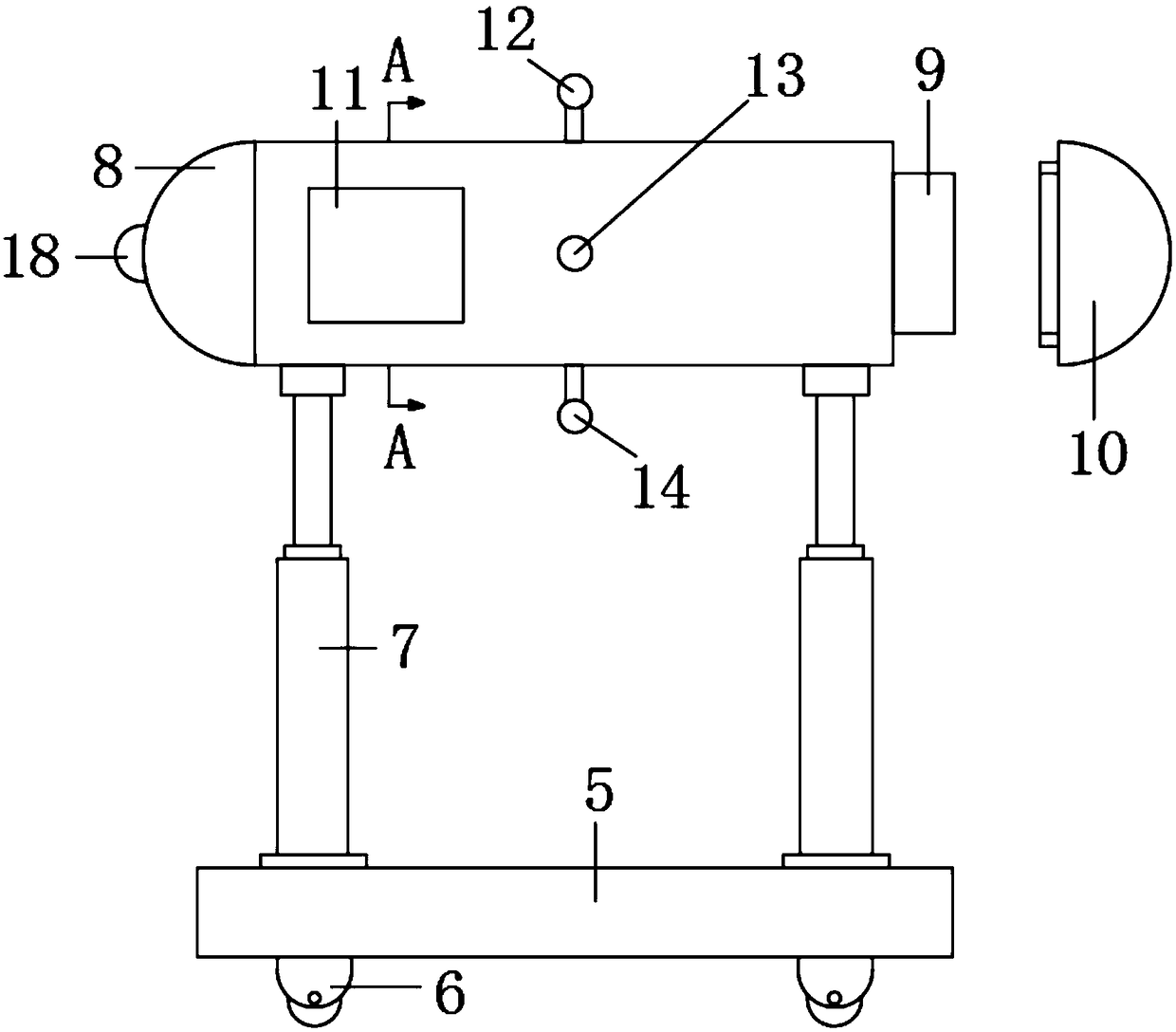 Mine safety monitoring system based on computer control