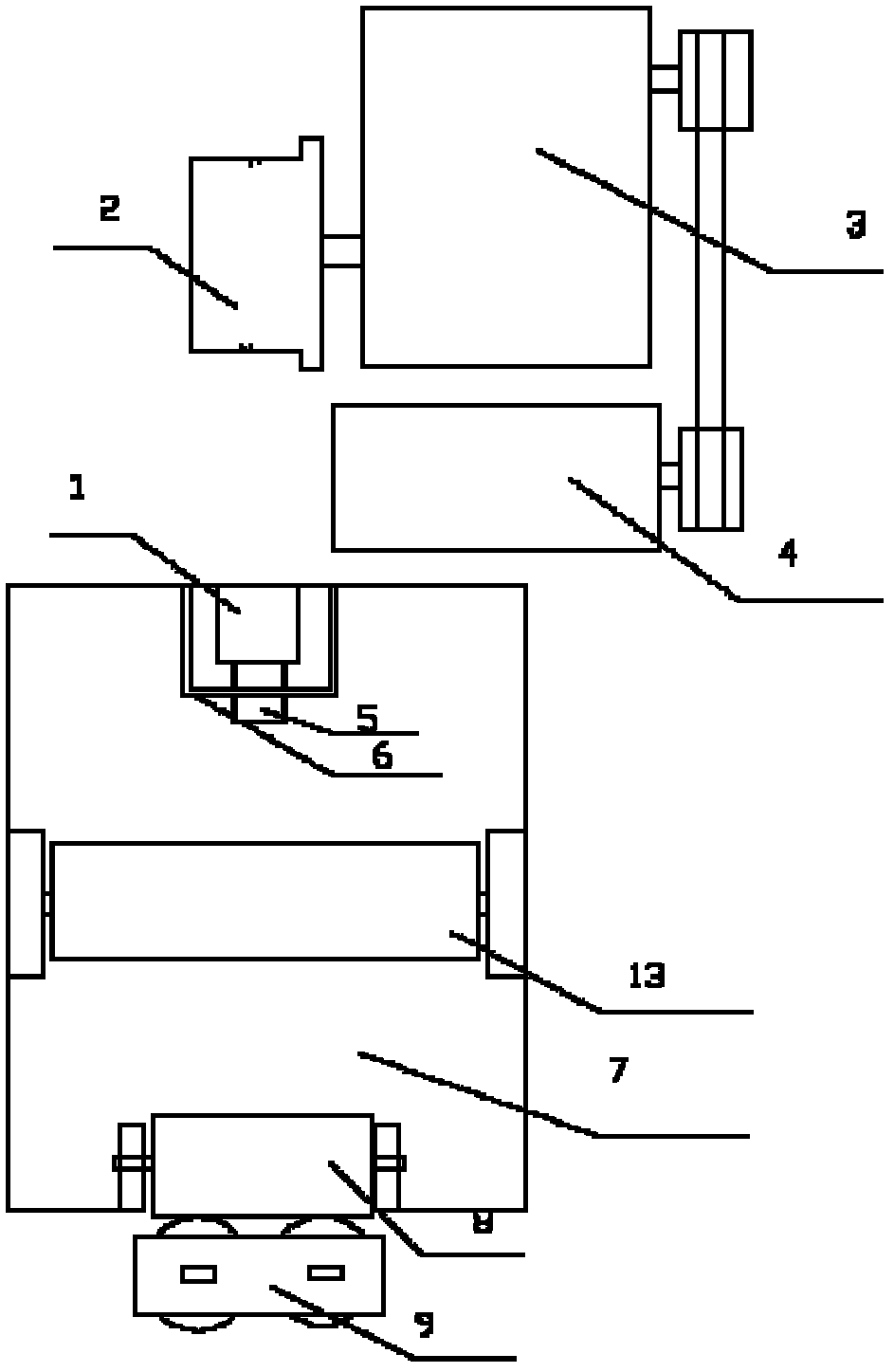 A metal rod drawing device and method