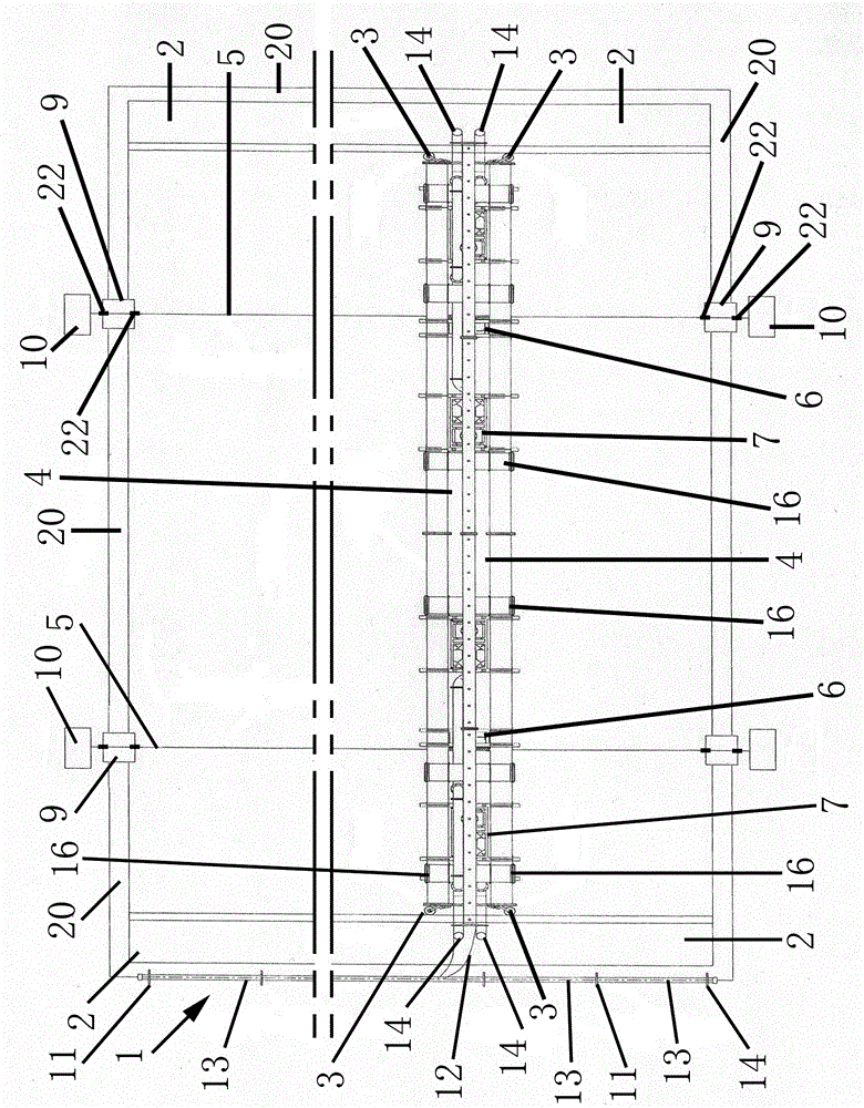 Float-type sludge scraping and suction system, and sludge scraping and suction operation method