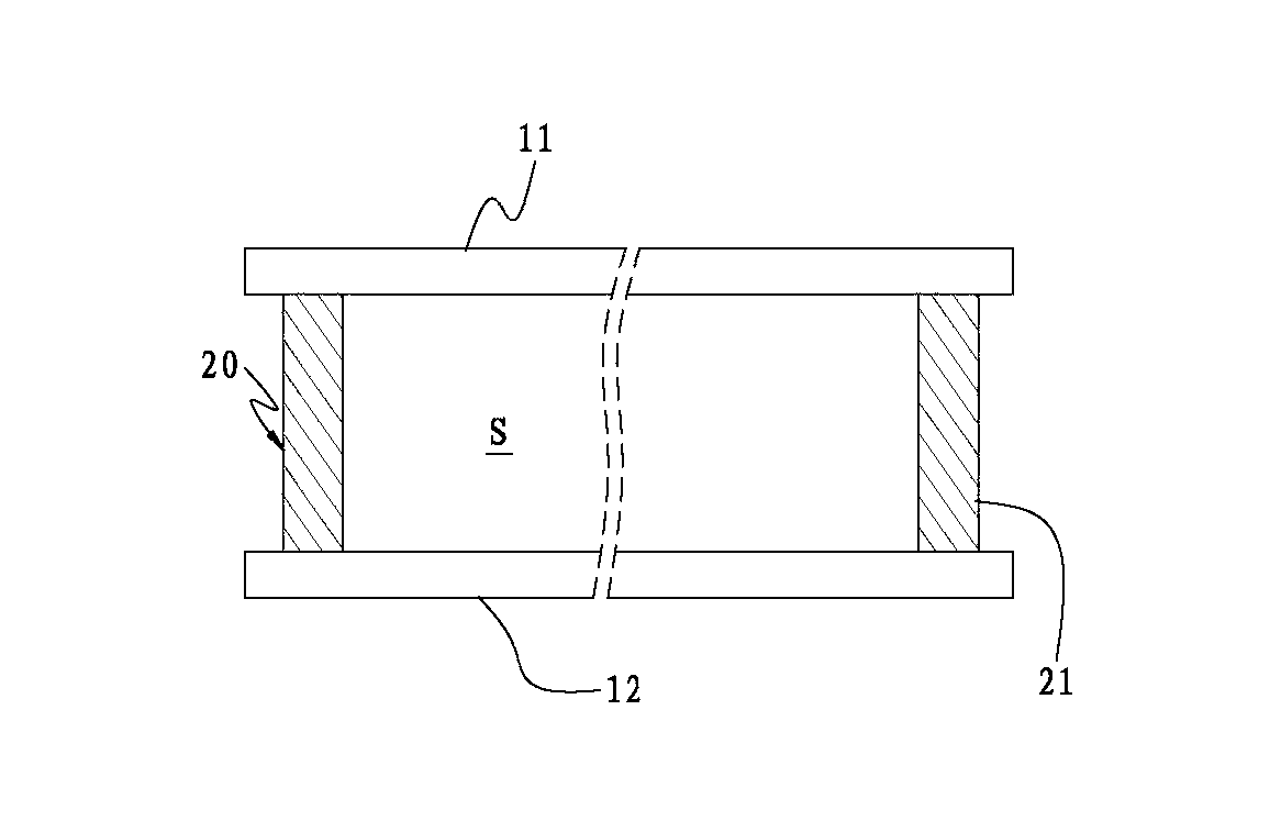 Side packaging structure of electronic module