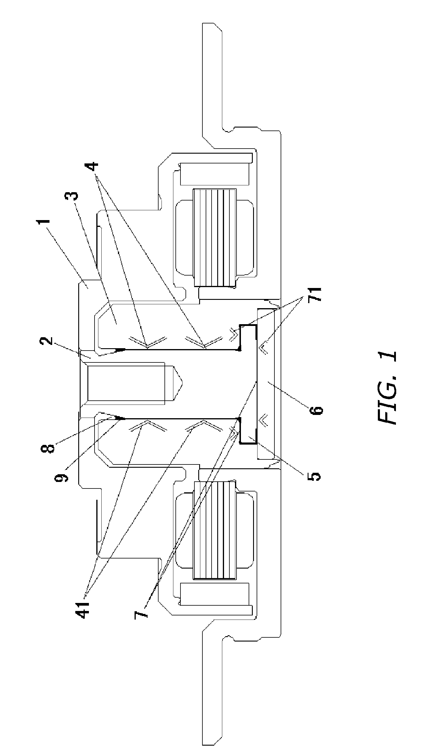 Technique for filling bearing clearance of fluid-dynamic-pressure bearing unit with oil