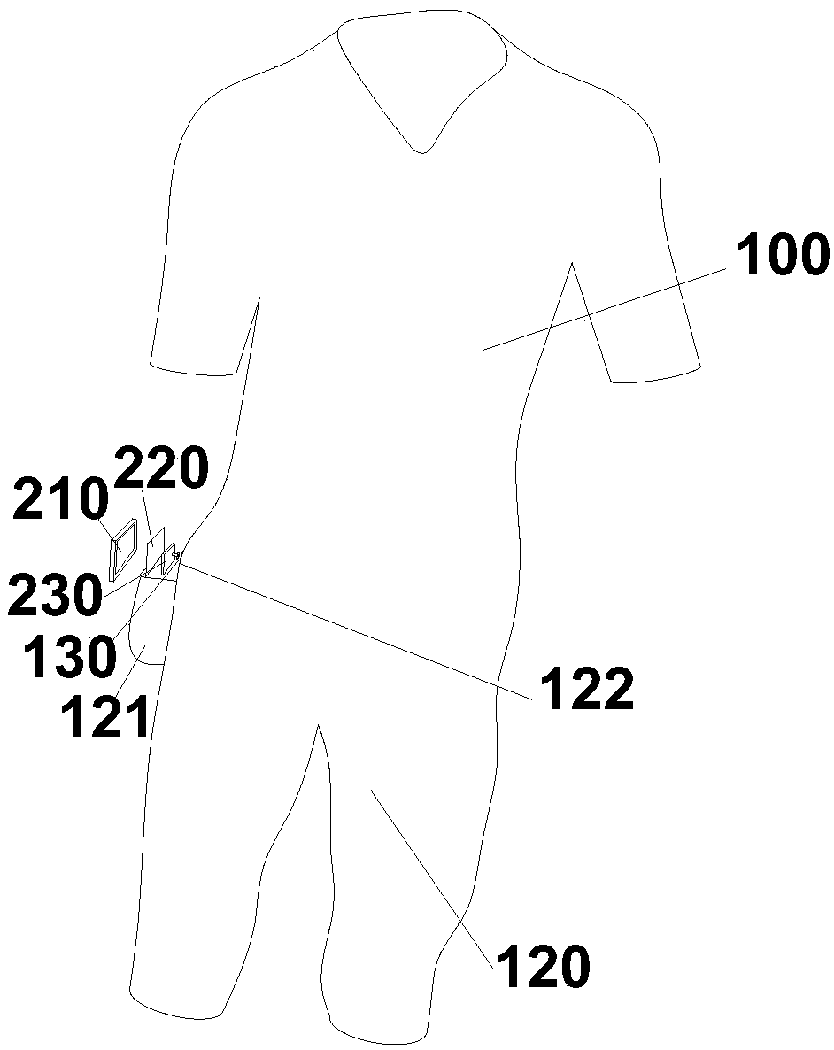 Health-care sports jumpsuit and working method thereof