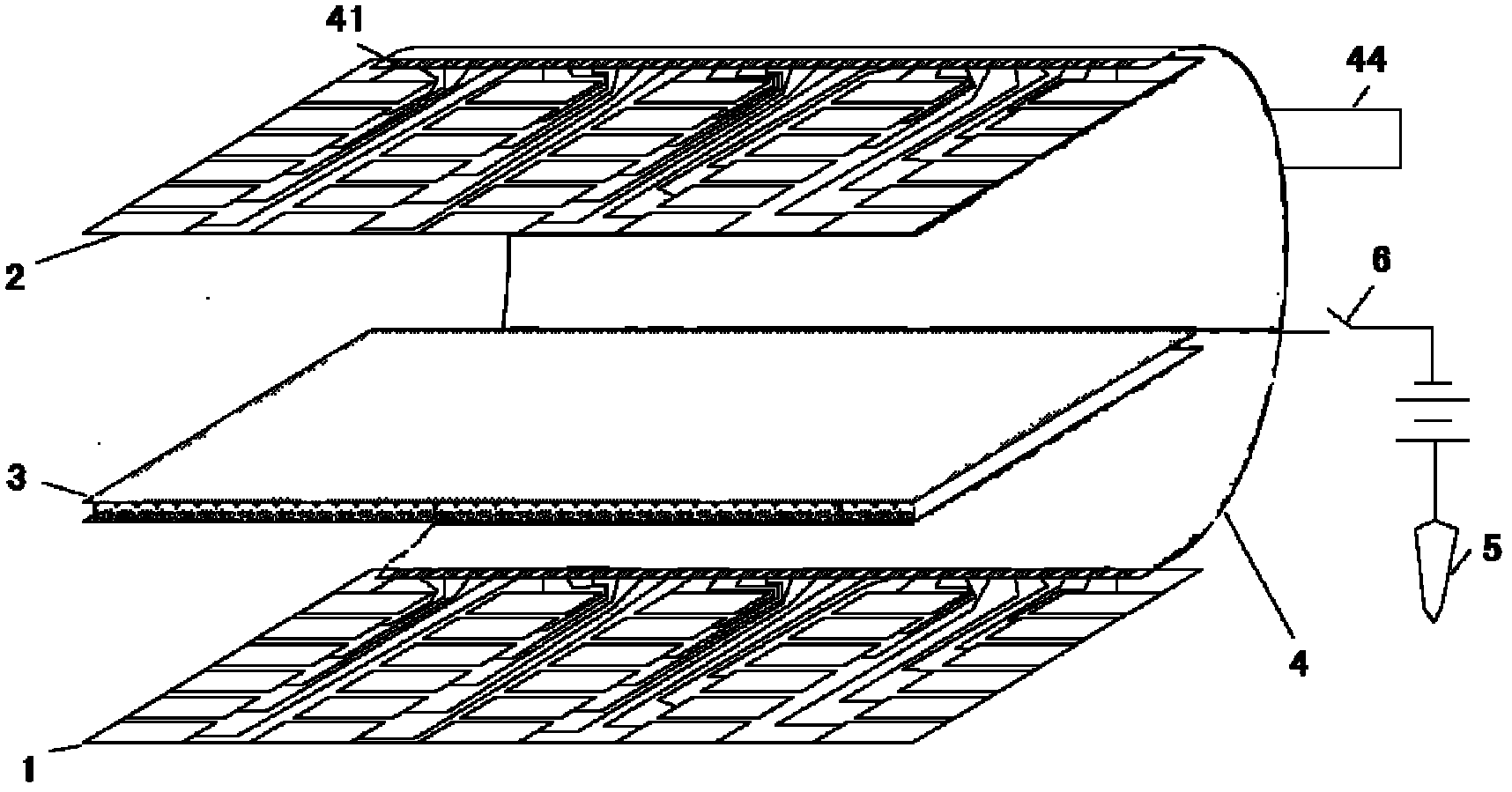 Handwritten electronic paper display and manufacturing method thereof