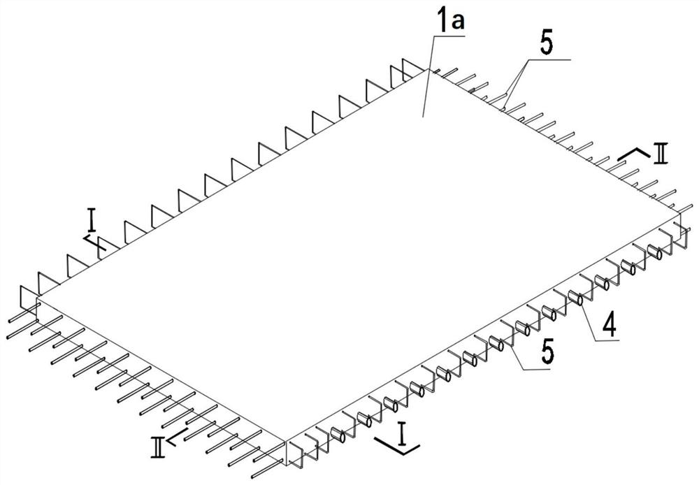 A structural panel containing bamboo strips and its design method