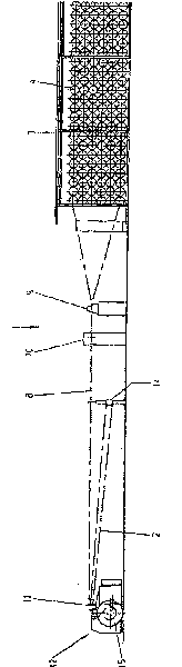 Apparatus used for generating thread yarn coil