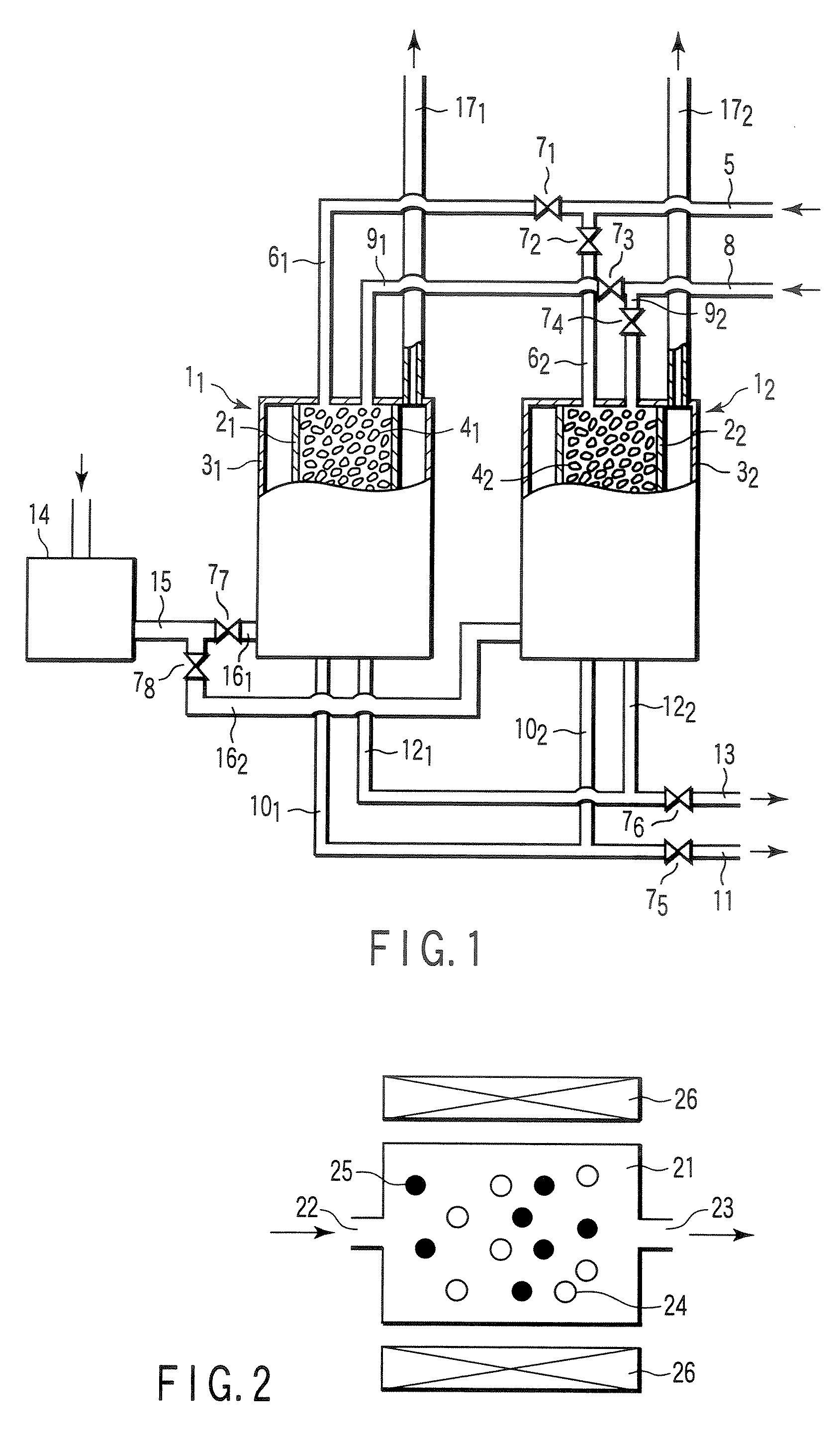Carbon dioxide absorbent, carbon dioxide separating apparatus, and reformer