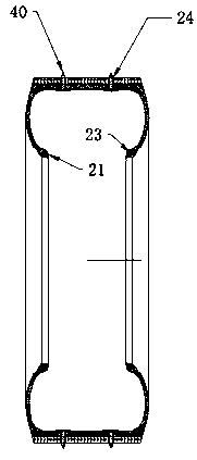 Puncture-proof, bullet-proof and skid-proof tire