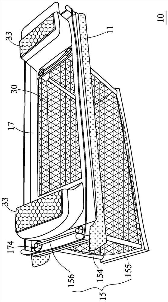 Breeding floating body assembly and breeding floating body system