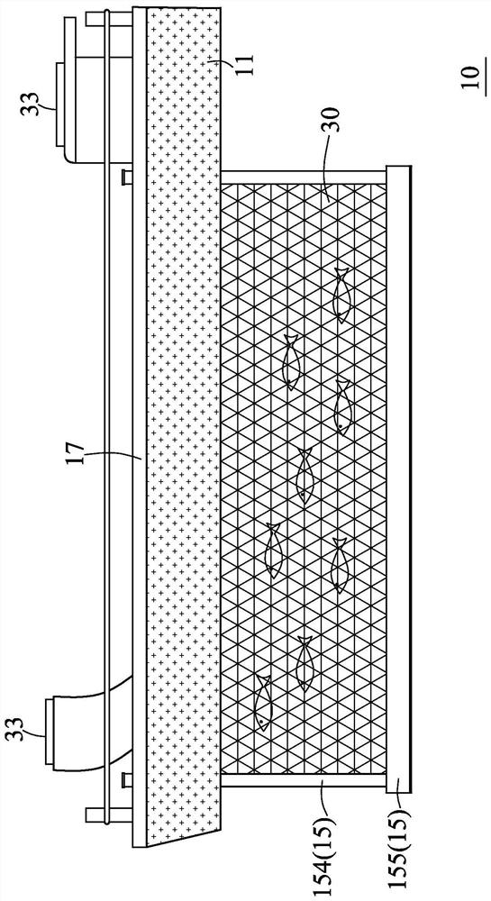 Breeding floating body assembly and breeding floating body system