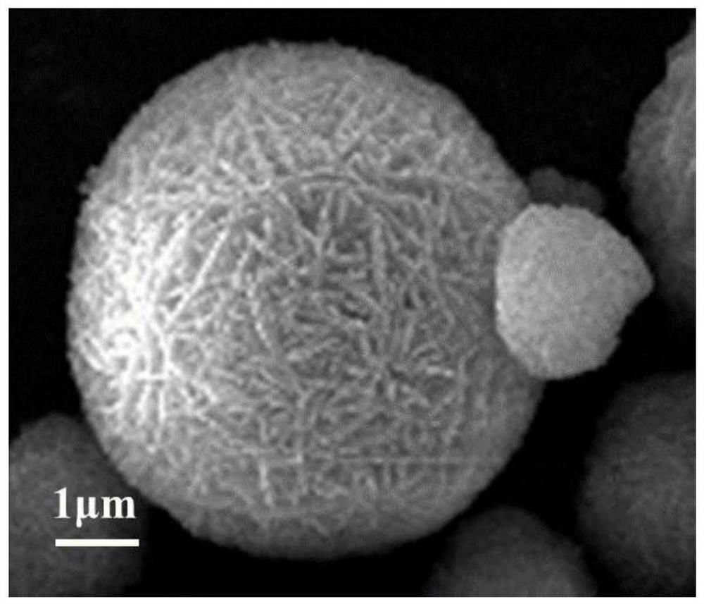 Strontium-doped battery quaternary positive electrode material precursor and preparation method thereof