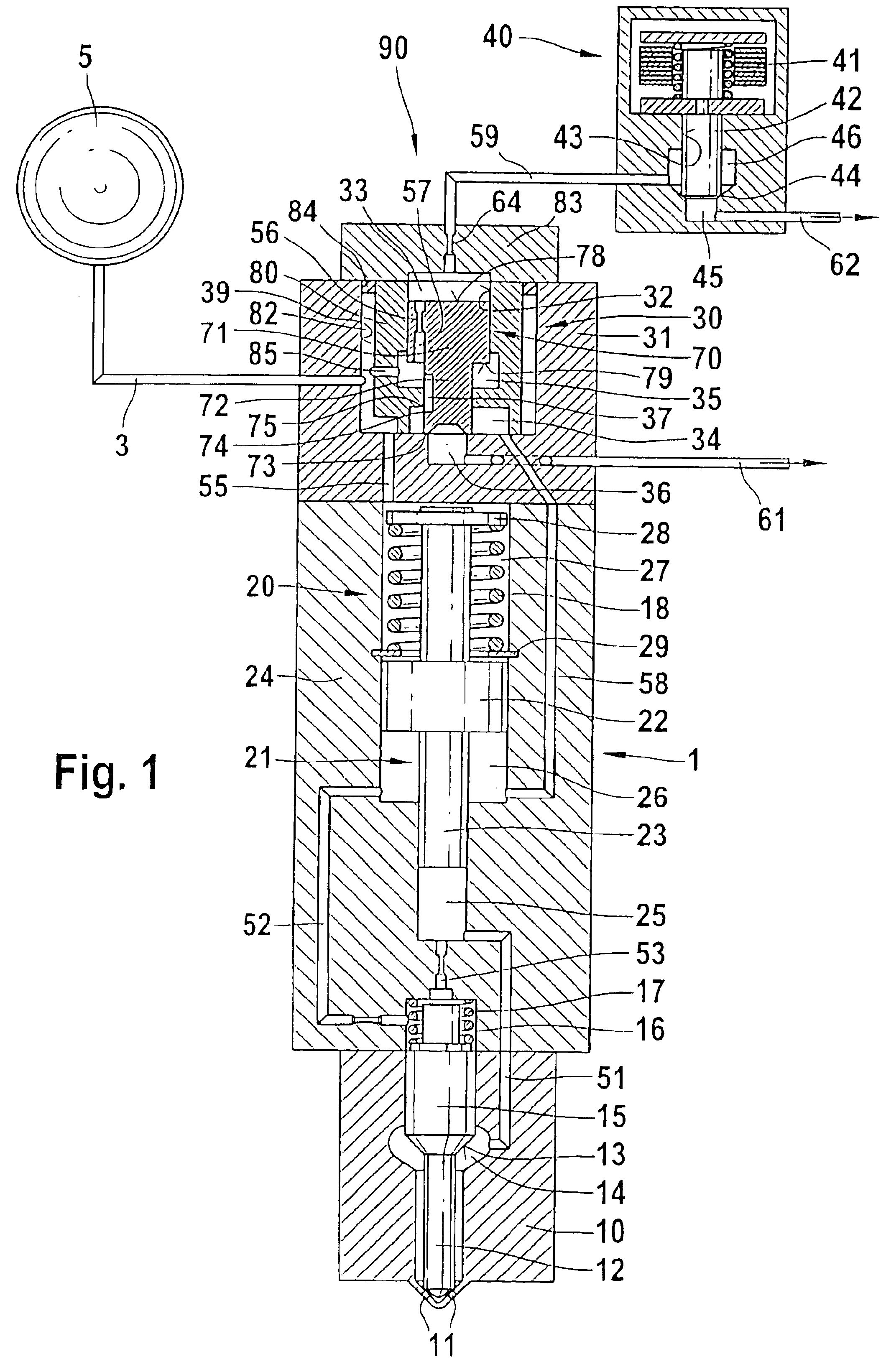 Fuel injection system for internal combustion engines