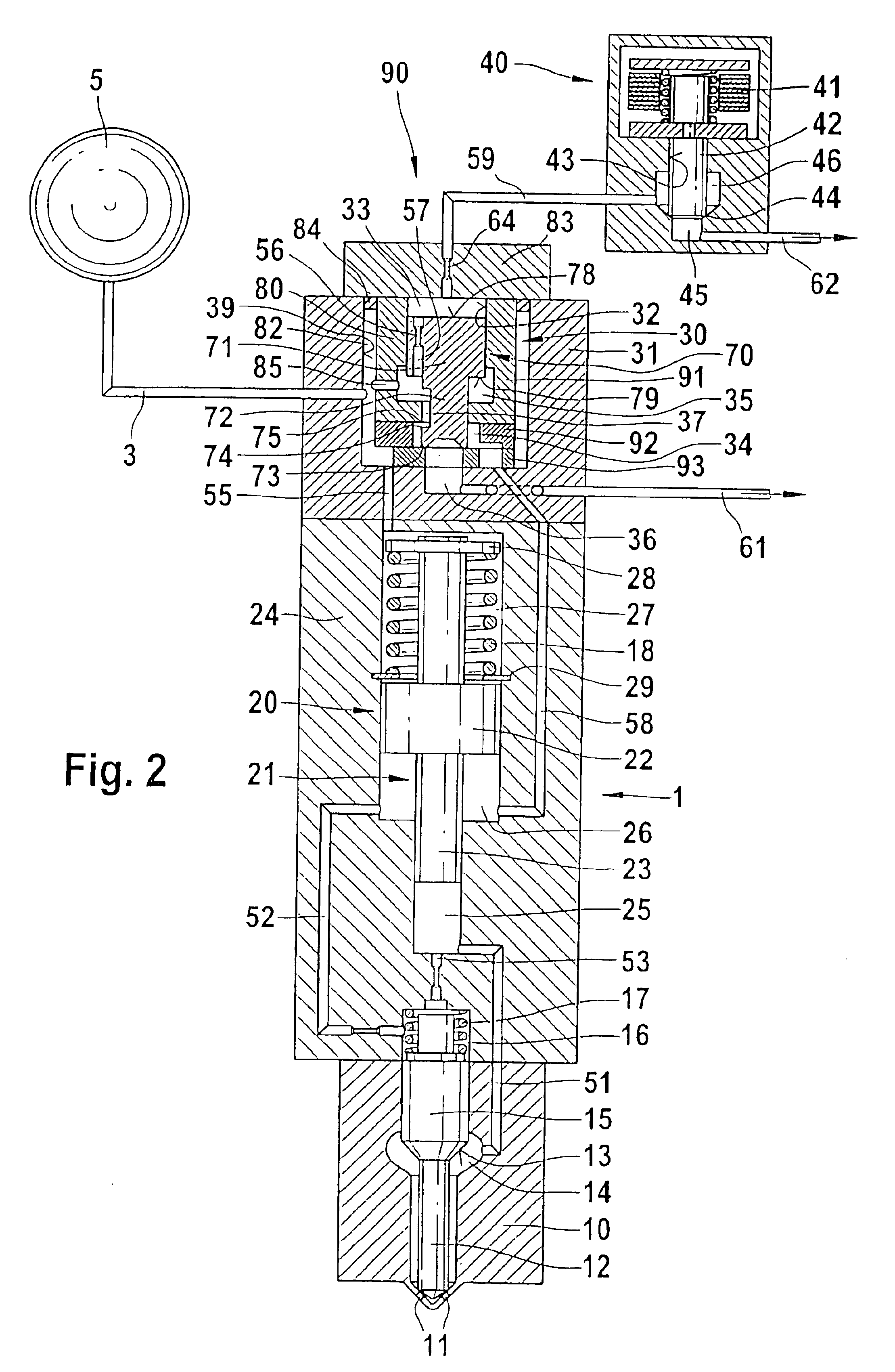 Fuel injection system for internal combustion engines