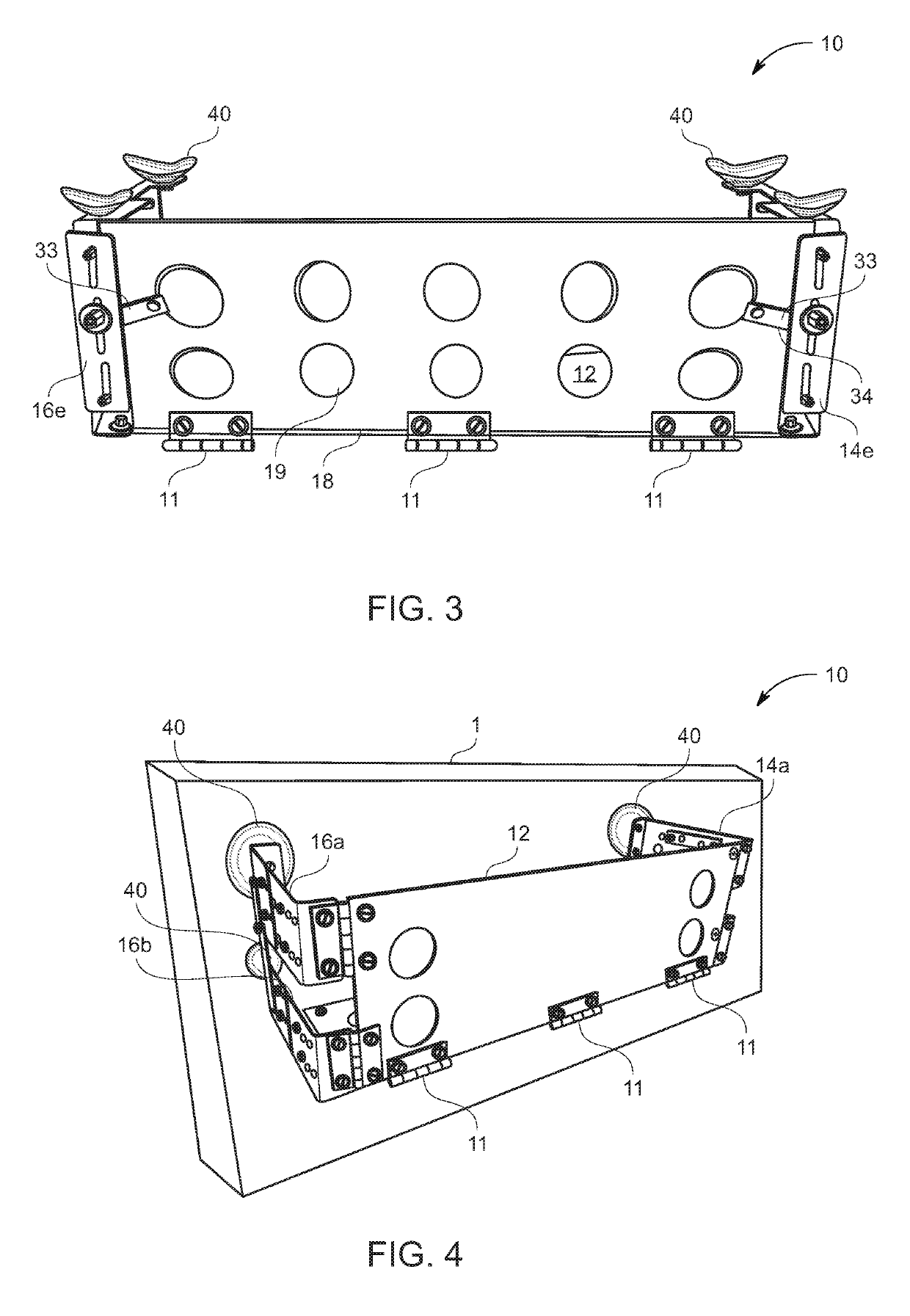 Foldable window dressing support device