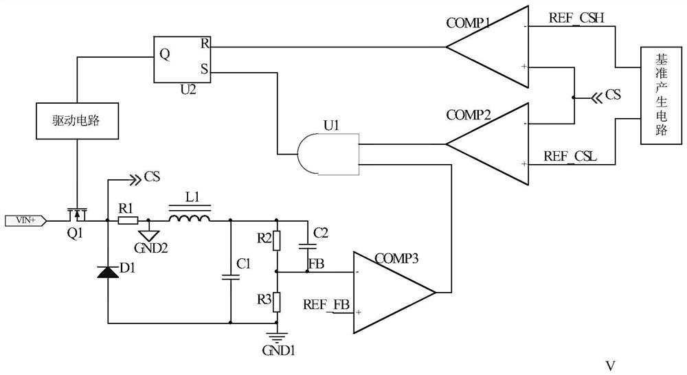 BUCK control circuit, BUCK control method and reference generation circuit