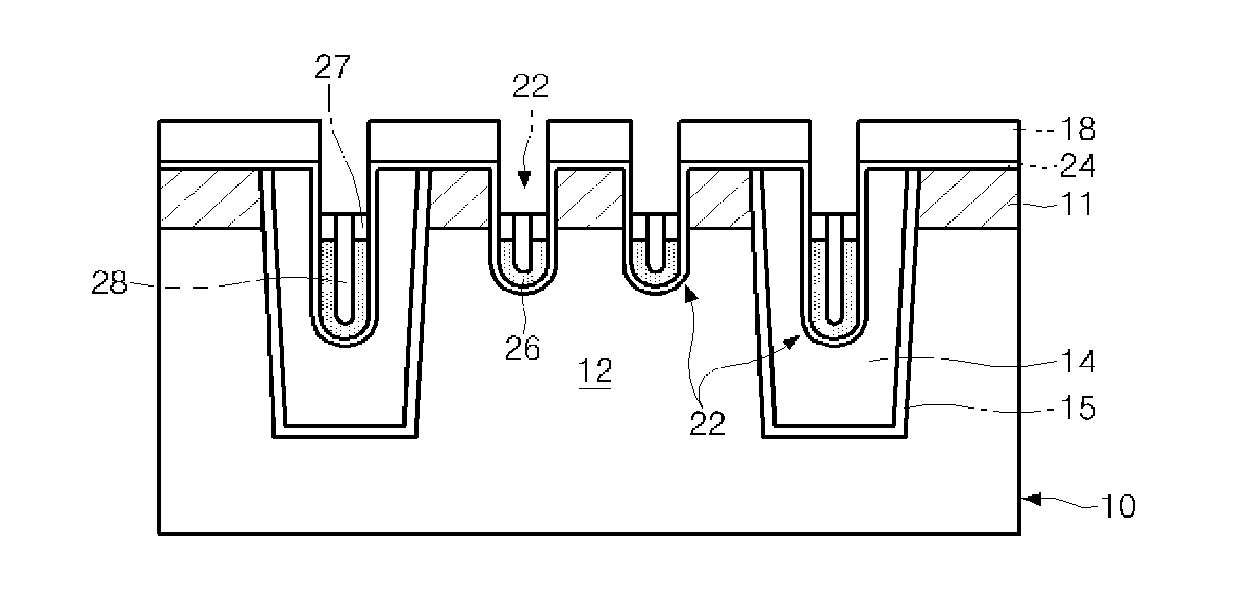 Transistor of semiconductor device and method for manufacturing the same