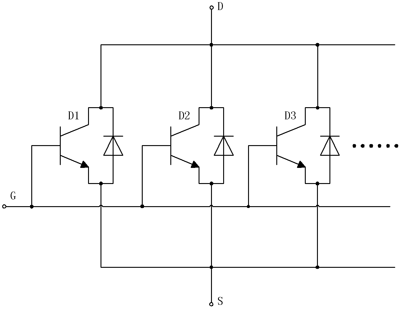 Accelerated life test circuit and test method of power electronic device