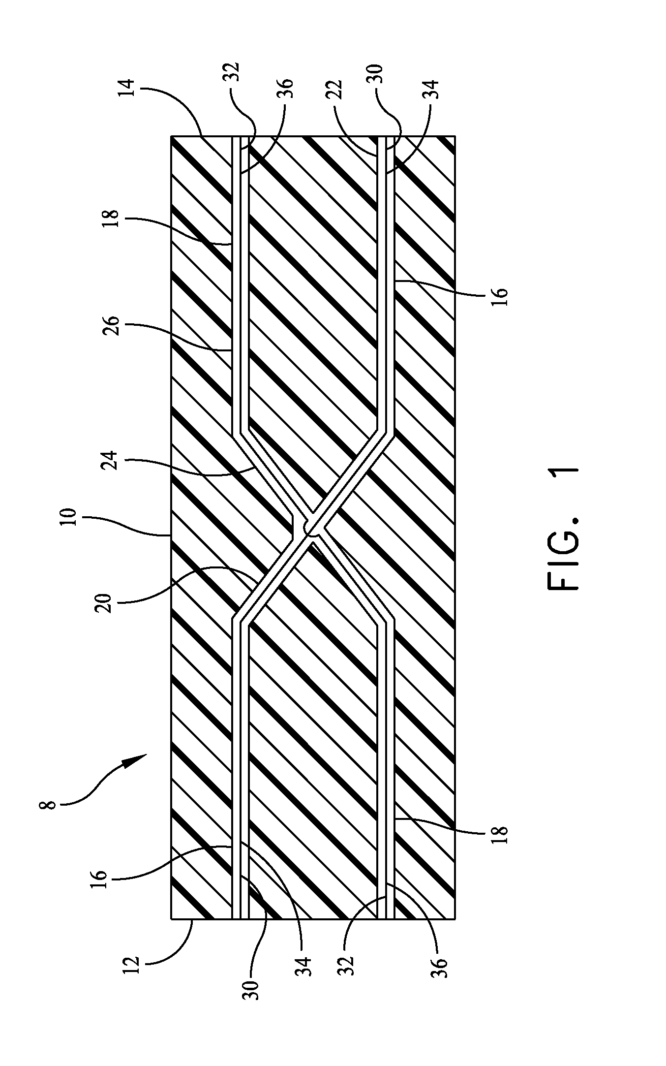 Electrical cable harness and assembly for transmitting ac electrical power