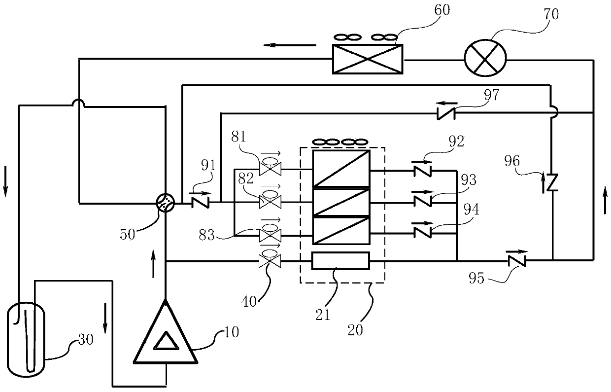 Fault detection method for multi-connected system and its antifreeze valve body