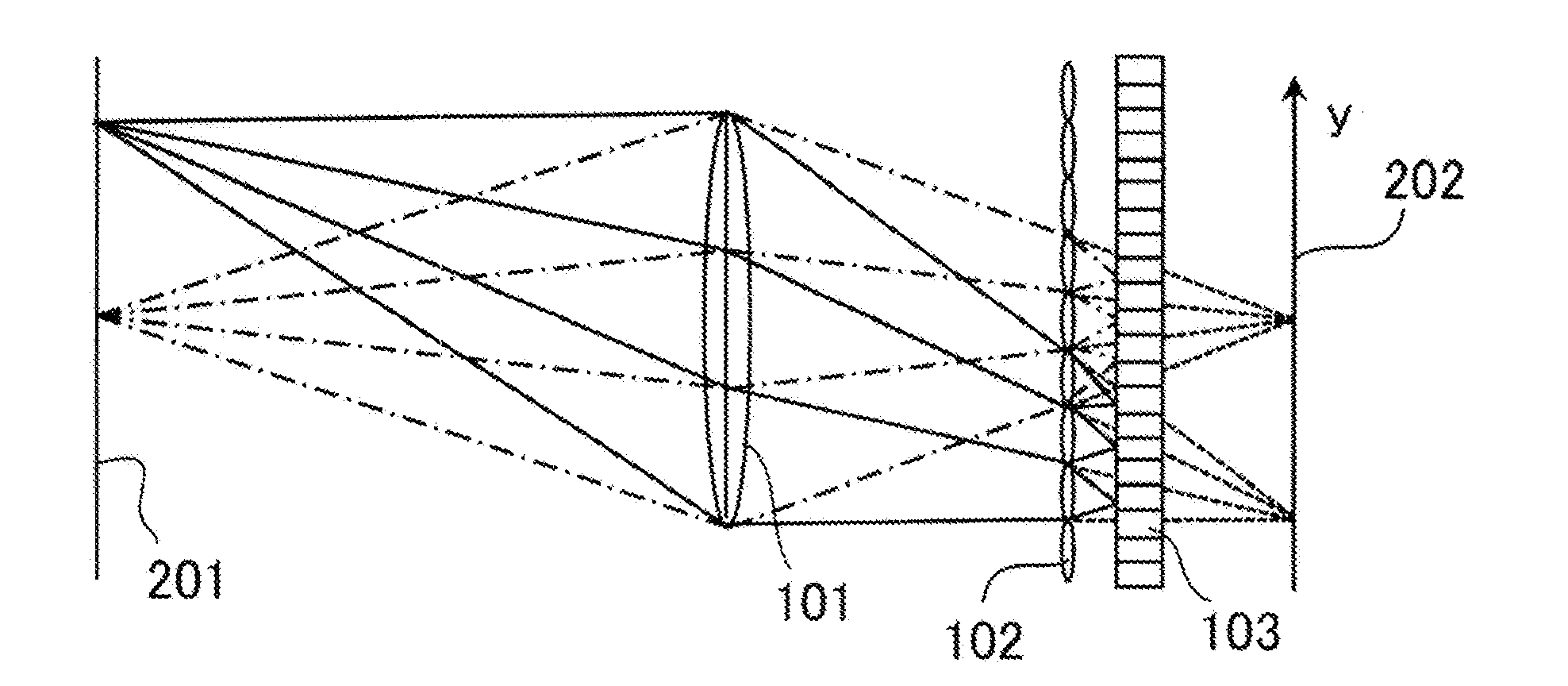 Image pickup apparatus having lens array and image pickup optical system