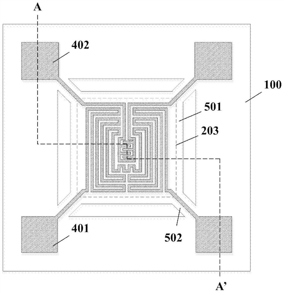 MEMS micro hot plate with vacuum thermal insulation layer and preparation method thereof