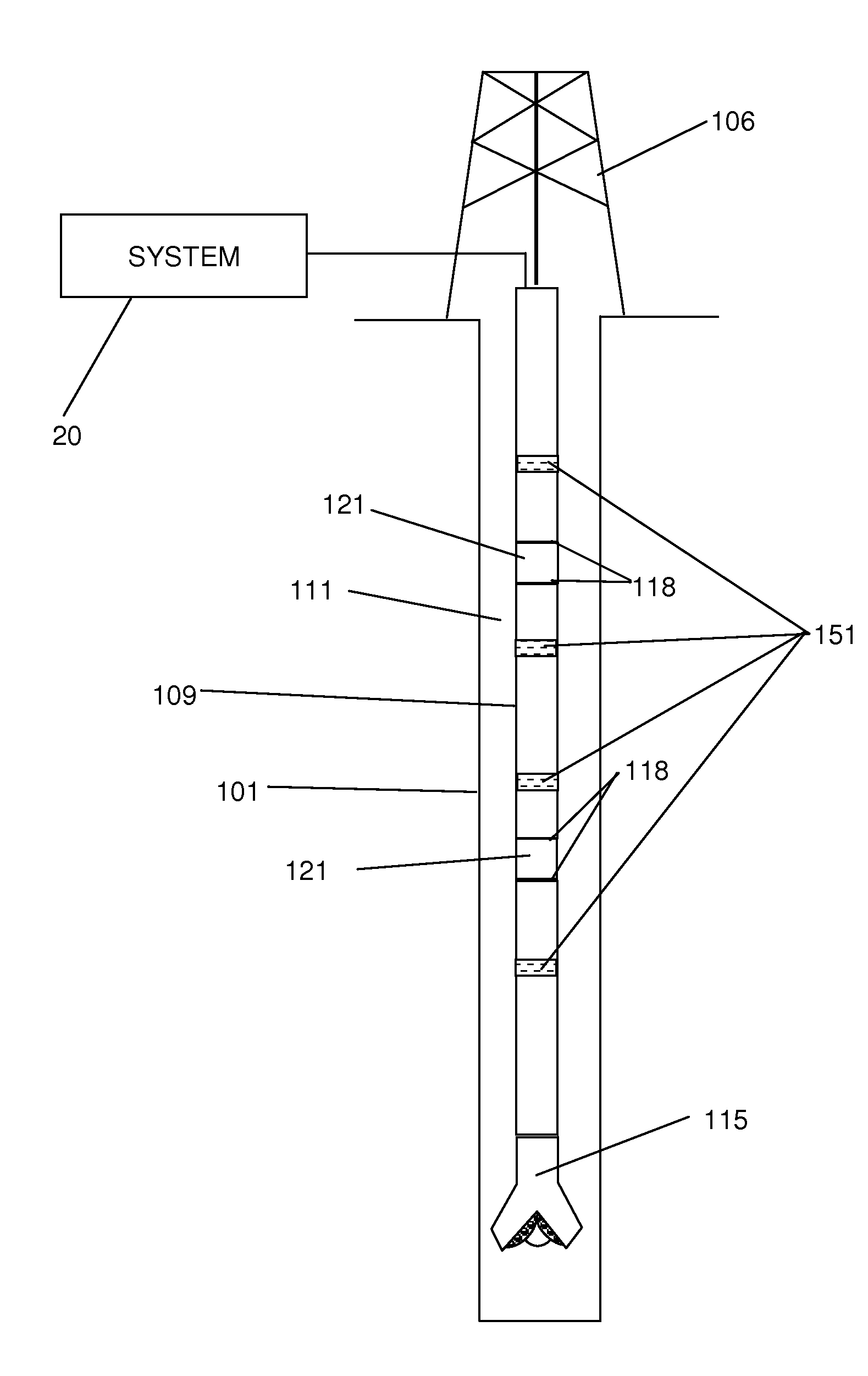 Method of determining borehole conditions from distributed measurement data