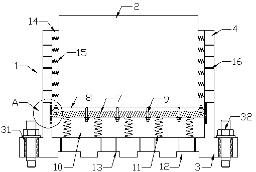 A vibration isolation mounting device of a power transformer - Eureka ...