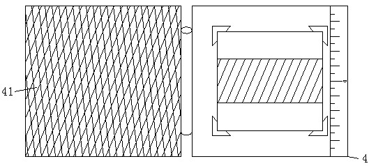 Mask plate box capable of measuring size of mask plate protection film