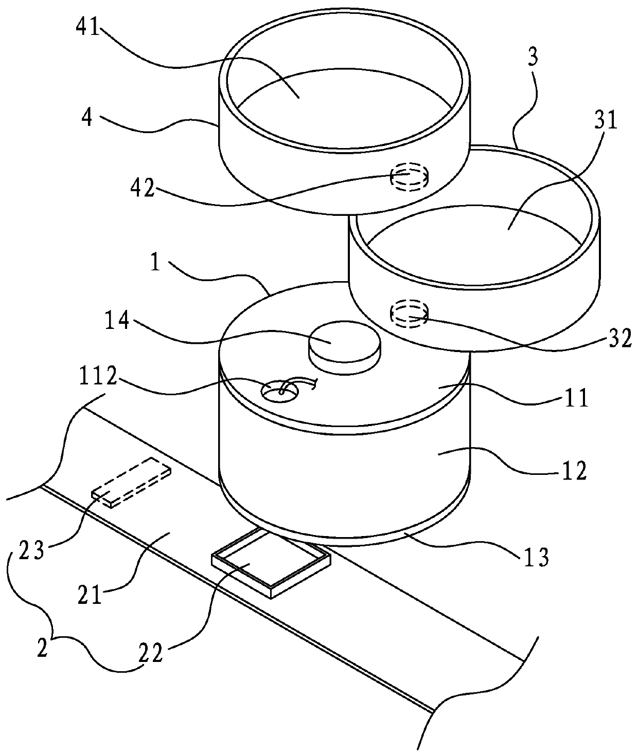 Quantitative feeding device